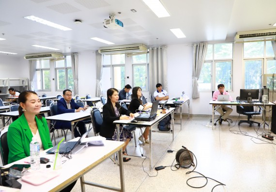 ภาพกิจกรรม  หลักสูตรวิทยาศาสตรบัณฑิต สาขาวิชานวัตกรรมและธุรกิจอาหาร คณะวิทยาศาสตร์และเทคโนโลยี มหาวิทยาลัยราชภัฏกำแพงเพชร จัดกิจกรรมตรวจประเมินคุณภาพการศึกษาภายในตามเกณฑ์ AUN-QA