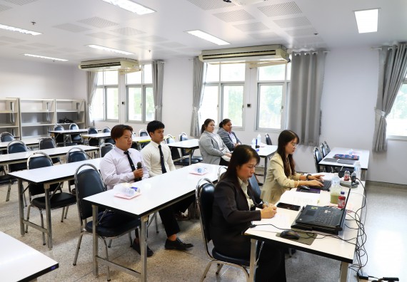 ภาพกิจกรรม  หลักสูตรวิทยาศาสตรบัณฑิต สาขาวิชานวัตกรรมและธุรกิจอาหาร คณะวิทยาศาสตร์และเทคโนโลยี มหาวิทยาลัยราชภัฏกำแพงเพชร จัดกิจกรรมตรวจประเมินคุณภาพการศึกษาภายในตามเกณฑ์ AUN-QA