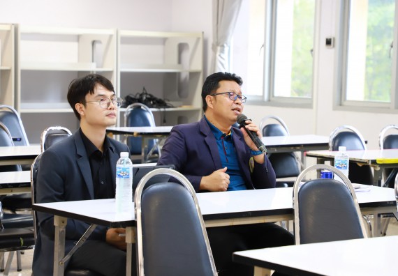 ภาพกิจกรรม  หลักสูตรวิทยาศาสตรบัณฑิต สาขาวิชานวัตกรรมและธุรกิจอาหาร คณะวิทยาศาสตร์และเทคโนโลยี มหาวิทยาลัยราชภัฏกำแพงเพชร จัดกิจกรรมตรวจประเมินคุณภาพการศึกษาภายในตามเกณฑ์ AUN-QA