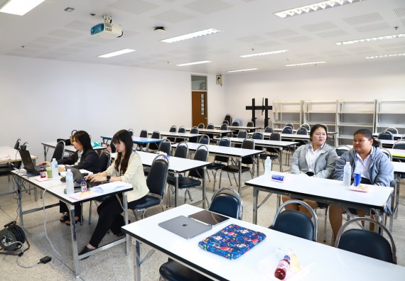 ภาพกิจกรรม  หลักสูตรวิทยาศาสตรบัณฑิต สาขาวิชานวัตกรรมและธุรกิจอาหาร คณะวิทยาศาสตร์และเทคโนโลยี มหาวิทยาลัยราชภัฏกำแพงเพชร จัดกิจกรรมตรวจประเมินคุณภาพการศึกษาภายในตามเกณฑ์ AUN-QA