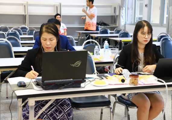 ภาพกิจกรรม  หลักสูตรวิทยาศาสตรบัณฑิต สาขาวิชานวัตกรรมและธุรกิจอาหาร คณะวิทยาศาสตร์และเทคโนโลยี มหาวิทยาลัยราชภัฏกำแพงเพชร จัดกิจกรรมตรวจประเมินคุณภาพการศึกษาภายในตามเกณฑ์ AUN-QA