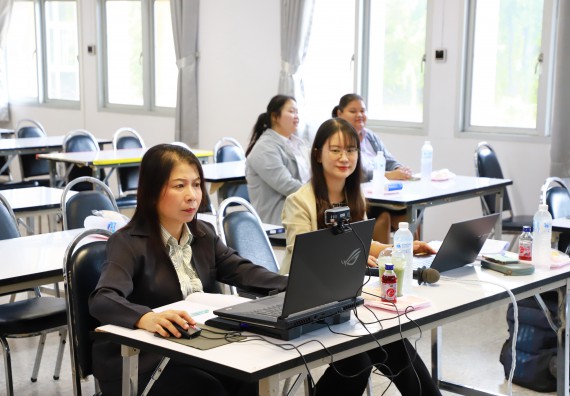 ภาพกิจกรรม  หลักสูตรวิทยาศาสตรบัณฑิต สาขาวิชานวัตกรรมและธุรกิจอาหาร คณะวิทยาศาสตร์และเทคโนโลยี มหาวิทยาลัยราชภัฏกำแพงเพชร จัดกิจกรรมตรวจประเมินคุณภาพการศึกษาภายในตามเกณฑ์ AUN-QA