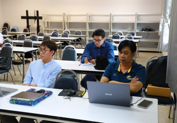 ภาพกิจกรรม  หลักสูตรวิทยาศาสตรบัณฑิต สาขาวิชานวัตกรรมและธุรกิจอาหาร คณะวิทยาศาสตร์และเทคโนโลยี มหาวิทยาลัยราชภัฏกำแพงเพชร จัดกิจกรรมตรวจประเมินคุณภาพการศึกษาภายในตามเกณฑ์ AUN-QA