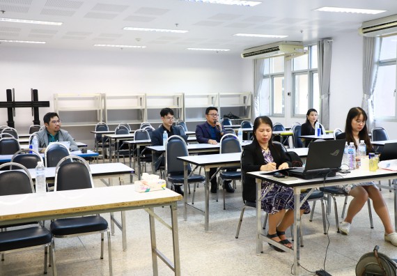 ภาพกิจกรรม  หลักสูตรวิทยาศาสตรบัณฑิต สาขาวิชานวัตกรรมและธุรกิจอาหาร คณะวิทยาศาสตร์และเทคโนโลยี มหาวิทยาลัยราชภัฏกำแพงเพชร จัดกิจกรรมตรวจประเมินคุณภาพการศึกษาภายในตามเกณฑ์ AUN-QA