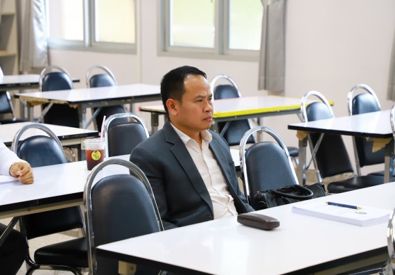 ภาพกิจกรรม  หลักสูตรวิทยาศาสตรบัณฑิต สาขาวิชานวัตกรรมและธุรกิจอาหาร คณะวิทยาศาสตร์และเทคโนโลยี มหาวิทยาลัยราชภัฏกำแพงเพชร จัดกิจกรรมตรวจประเมินคุณภาพการศึกษาภายในตามเกณฑ์ AUN-QA