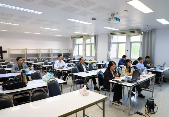 ภาพกิจกรรม  หลักสูตรวิทยาศาสตรบัณฑิต สาขาวิชานวัตกรรมและธุรกิจอาหาร คณะวิทยาศาสตร์และเทคโนโลยี มหาวิทยาลัยราชภัฏกำแพงเพชร จัดกิจกรรมตรวจประเมินคุณภาพการศึกษาภายในตามเกณฑ์ AUN-QA