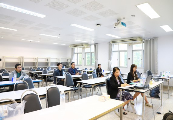 ภาพกิจกรรม  หลักสูตรวิทยาศาสตรบัณฑิต สาขาวิชานวัตกรรมและธุรกิจอาหาร คณะวิทยาศาสตร์และเทคโนโลยี มหาวิทยาลัยราชภัฏกำแพงเพชร จัดกิจกรรมตรวจประเมินคุณภาพการศึกษาภายในตามเกณฑ์ AUN-QA