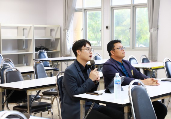 ภาพกิจกรรม  หลักสูตรวิทยาศาสตรบัณฑิต สาขาวิชานวัตกรรมและธุรกิจอาหาร คณะวิทยาศาสตร์และเทคโนโลยี มหาวิทยาลัยราชภัฏกำแพงเพชร จัดกิจกรรมตรวจประเมินคุณภาพการศึกษาภายในตามเกณฑ์ AUN-QA