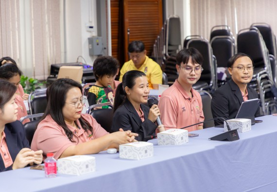 ภาพกิจกรรม  คณะวิทยาศาสตร์และเทคโนโลยี มหาวิทยาลัยราชภัฏกําแพงเพชร ศึกษาดูงานด้านการบริหารจัดการคณะวิทยาศาสตร์และเทคโนโลยี มหาวิทยาลัยราชภัฏกาญจนบุรี