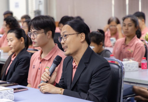 ภาพกิจกรรม  คณะวิทยาศาสตร์และเทคโนโลยี มหาวิทยาลัยราชภัฏกําแพงเพชร ศึกษาดูงานด้านการบริหารจัดการคณะวิทยาศาสตร์และเทคโนโลยี มหาวิทยาลัยราชภัฏกาญจนบุรี