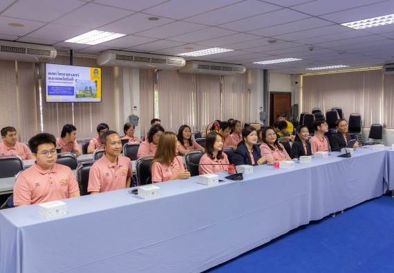 ภาพกิจกรรม  คณะวิทยาศาสตร์และเทคโนโลยี มหาวิทยาลัยราชภัฏกําแพงเพชร ศึกษาดูงานด้านการบริหารจัดการคณะวิทยาศาสตร์และเทคโนโลยี มหาวิทยาลัยราชภัฏกาญจนบุรี