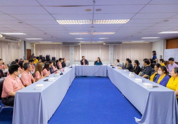 ภาพกิจกรรม  คณะวิทยาศาสตร์และเทคโนโลยี มหาวิทยาลัยราชภัฏกําแพงเพชร ศึกษาดูงานด้านการบริหารจัดการคณะวิทยาศาสตร์และเทคโนโลยี มหาวิทยาลัยราชภัฏกาญจนบุรี