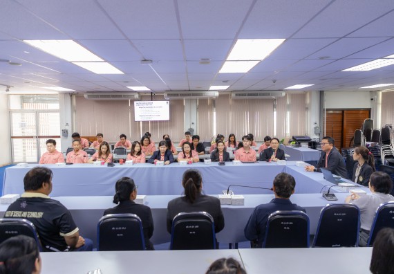 ภาพกิจกรรม  คณะวิทยาศาสตร์และเทคโนโลยี มหาวิทยาลัยราชภัฏกําแพงเพชร ศึกษาดูงานด้านการบริหารจัดการคณะวิทยาศาสตร์และเทคโนโลยี มหาวิทยาลัยราชภัฏกาญจนบุรี