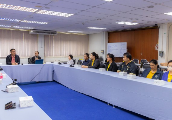 ภาพกิจกรรม  คณะวิทยาศาสตร์และเทคโนโลยี มหาวิทยาลัยราชภัฏกําแพงเพชร ศึกษาดูงานด้านการบริหารจัดการคณะวิทยาศาสตร์และเทคโนโลยี มหาวิทยาลัยราชภัฏกาญจนบุรี