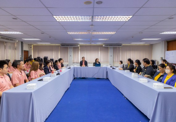 ภาพกิจกรรม  คณะวิทยาศาสตร์และเทคโนโลยี มหาวิทยาลัยราชภัฏกําแพงเพชร ศึกษาดูงานด้านการบริหารจัดการคณะวิทยาศาสตร์และเทคโนโลยี มหาวิทยาลัยราชภัฏกาญจนบุรี