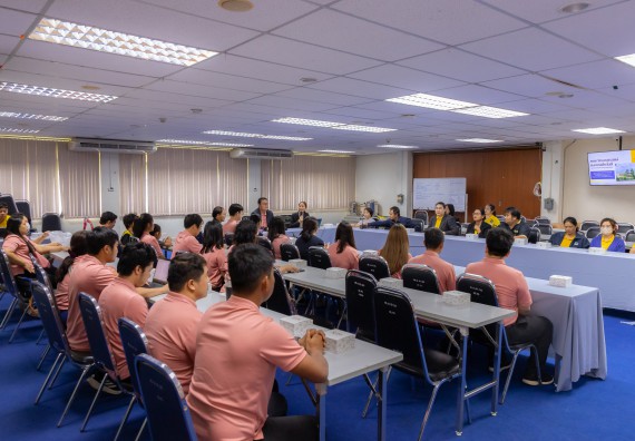 ภาพกิจกรรม  คณะวิทยาศาสตร์และเทคโนโลยี มหาวิทยาลัยราชภัฏกําแพงเพชร ศึกษาดูงานด้านการบริหารจัดการคณะวิทยาศาสตร์และเทคโนโลยี มหาวิทยาลัยราชภัฏกาญจนบุรี