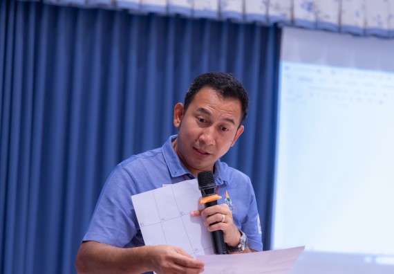 ภาพกิจกรรม  คณะวิทยาศาสตร์และเทคโนโลยี มหาวิทยาลัยราชภัฏกําแพงเพชร เข้าร่วมกิจกรรมการสัมมนาเชิงปฏิบัติการสร้างสรรค์สัมพันธ์ประสิทธิภาพของทีมงาน ในโครงการสัมมนาเชิงปฏิบัติการพัฒนาบุคลากร