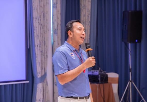 ภาพกิจกรรม  คณะวิทยาศาสตร์และเทคโนโลยี มหาวิทยาลัยราชภัฏกําแพงเพชร เข้าร่วมกิจกรรมการสัมมนาเชิงปฏิบัติการสร้างสรรค์สัมพันธ์ประสิทธิภาพของทีมงาน ในโครงการสัมมนาเชิงปฏิบัติการพัฒนาบุคลากร