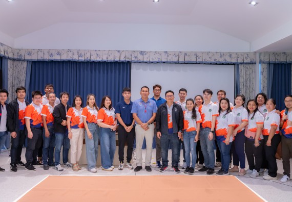 ภาพกิจกรรม  คณะวิทยาศาสตร์และเทคโนโลยี มหาวิทยาลัยราชภัฏกําแพงเพชร เข้าร่วมกิจกรรมการสัมมนาเชิงปฏิบัติการสร้างสรรค์สัมพันธ์ประสิทธิภาพของทีมงาน ในโครงการสัมมนาเชิงปฏิบัติการพัฒนาบุคลากร