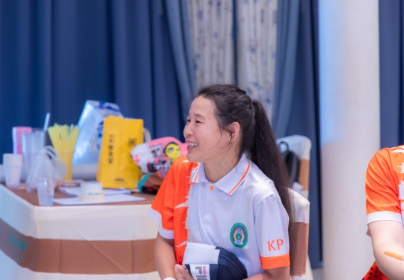 ภาพกิจกรรม  คณะวิทยาศาสตร์และเทคโนโลยี มหาวิทยาลัยราชภัฏกําแพงเพชร เข้าร่วมกิจกรรมการสัมมนาเชิงปฏิบัติการสร้างสรรค์สัมพันธ์ประสิทธิภาพของทีมงาน ในโครงการสัมมนาเชิงปฏิบัติการพัฒนาบุคลากร