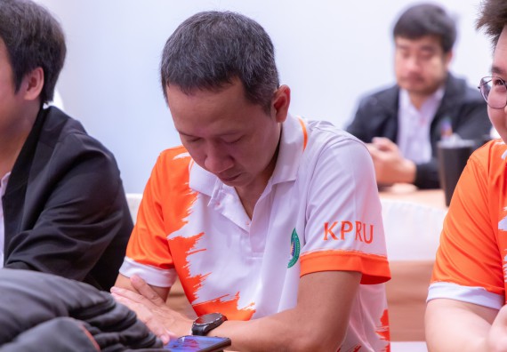 ภาพกิจกรรม  คณะวิทยาศาสตร์และเทคโนโลยี มหาวิทยาลัยราชภัฏกําแพงเพชร เข้าร่วมกิจกรรมการสัมมนาเชิงปฏิบัติการสร้างสรรค์สัมพันธ์ประสิทธิภาพของทีมงาน ในโครงการสัมมนาเชิงปฏิบัติการพัฒนาบุคลากร