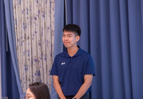 ภาพกิจกรรม  คณะวิทยาศาสตร์และเทคโนโลยี มหาวิทยาลัยราชภัฏกําแพงเพชร เข้าร่วมกิจกรรมการสัมมนาเชิงปฏิบัติการสร้างสรรค์สัมพันธ์ประสิทธิภาพของทีมงาน ในโครงการสัมมนาเชิงปฏิบัติการพัฒนาบุคลากร