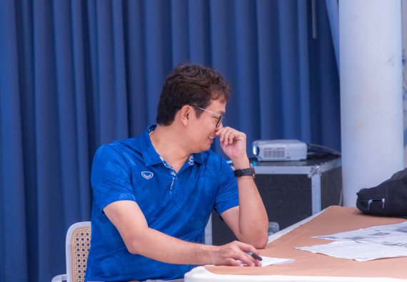 ภาพกิจกรรม  คณะวิทยาศาสตร์และเทคโนโลยี มหาวิทยาลัยราชภัฏกําแพงเพชร เข้าร่วมกิจกรรมการสัมมนาเชิงปฏิบัติการสร้างสรรค์สัมพันธ์ประสิทธิภาพของทีมงาน ในโครงการสัมมนาเชิงปฏิบัติการพัฒนาบุคลากร