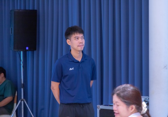 ภาพกิจกรรม  คณะวิทยาศาสตร์และเทคโนโลยี มหาวิทยาลัยราชภัฏกําแพงเพชร เข้าร่วมกิจกรรมการสัมมนาเชิงปฏิบัติการสร้างสรรค์สัมพันธ์ประสิทธิภาพของทีมงาน ในโครงการสัมมนาเชิงปฏิบัติการพัฒนาบุคลากร