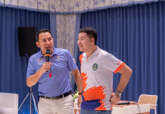 ภาพกิจกรรม  คณะวิทยาศาสตร์และเทคโนโลยี มหาวิทยาลัยราชภัฏกําแพงเพชร เข้าร่วมกิจกรรมการสัมมนาเชิงปฏิบัติการสร้างสรรค์สัมพันธ์ประสิทธิภาพของทีมงาน ในโครงการสัมมนาเชิงปฏิบัติการพัฒนาบุคลากร