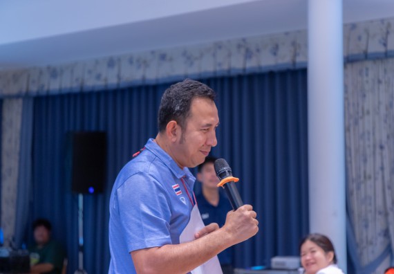 ภาพกิจกรรม  คณะวิทยาศาสตร์และเทคโนโลยี มหาวิทยาลัยราชภัฏกําแพงเพชร เข้าร่วมกิจกรรมการสัมมนาเชิงปฏิบัติการสร้างสรรค์สัมพันธ์ประสิทธิภาพของทีมงาน ในโครงการสัมมนาเชิงปฏิบัติการพัฒนาบุคลากร