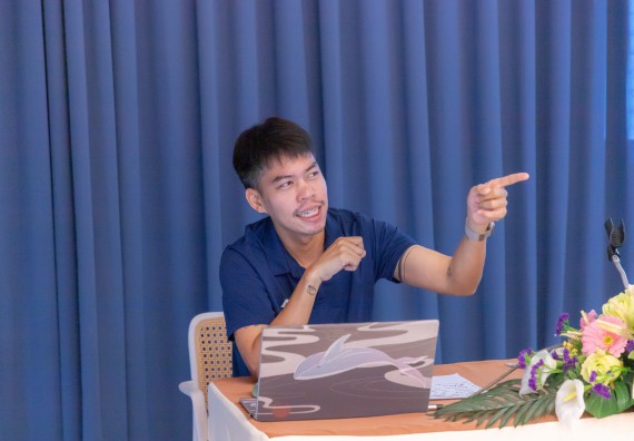 ภาพกิจกรรม  คณะวิทยาศาสตร์และเทคโนโลยี มหาวิทยาลัยราชภัฏกําแพงเพชร เข้าร่วมกิจกรรมการสัมมนาเชิงปฏิบัติการสร้างสรรค์สัมพันธ์ประสิทธิภาพของทีมงาน ในโครงการสัมมนาเชิงปฏิบัติการพัฒนาบุคลากร