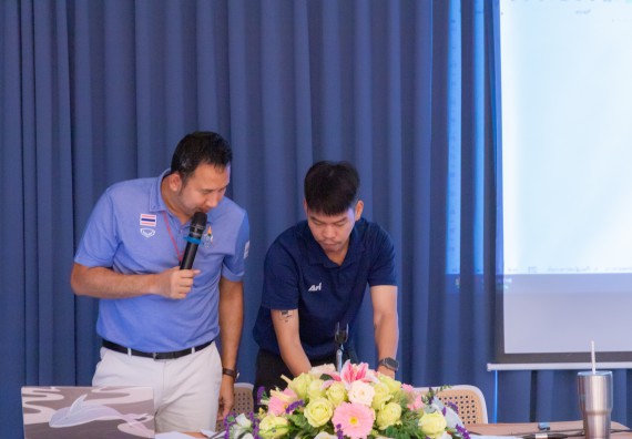 ภาพกิจกรรม  คณะวิทยาศาสตร์และเทคโนโลยี มหาวิทยาลัยราชภัฏกําแพงเพชร เข้าร่วมกิจกรรมการสัมมนาเชิงปฏิบัติการสร้างสรรค์สัมพันธ์ประสิทธิภาพของทีมงาน ในโครงการสัมมนาเชิงปฏิบัติการพัฒนาบุคลากร