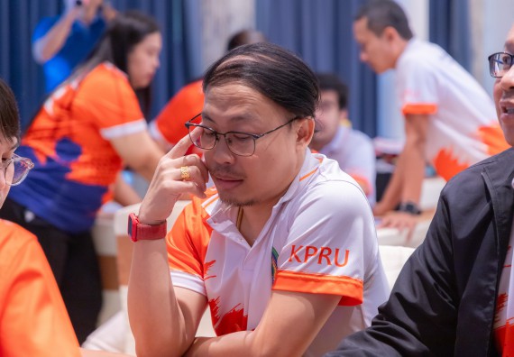 ภาพกิจกรรม  คณะวิทยาศาสตร์และเทคโนโลยี มหาวิทยาลัยราชภัฏกําแพงเพชร เข้าร่วมกิจกรรมการสัมมนาเชิงปฏิบัติการสร้างสรรค์สัมพันธ์ประสิทธิภาพของทีมงาน ในโครงการสัมมนาเชิงปฏิบัติการพัฒนาบุคลากร