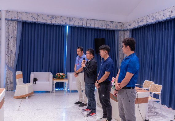 ภาพกิจกรรม  คณะวิทยาศาสตร์และเทคโนโลยี มหาวิทยาลัยราชภัฏกําแพงเพชร เข้าร่วมกิจกรรมการสัมมนาเชิงปฏิบัติการสร้างสรรค์สัมพันธ์ประสิทธิภาพของทีมงาน ในโครงการสัมมนาเชิงปฏิบัติการพัฒนาบุคลากร