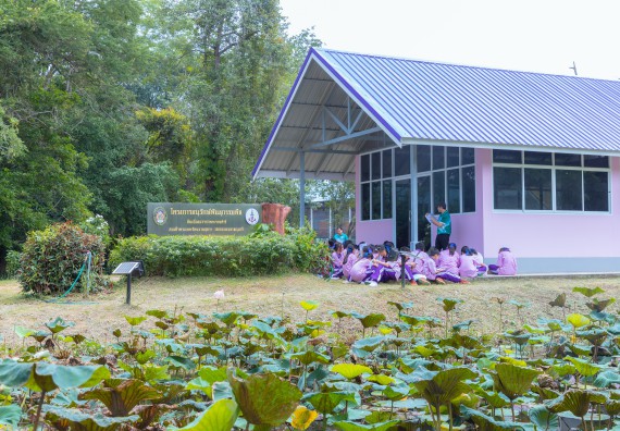 ภาพกิจกรรม คณะวิทยาศาสตร์และเทคโนโลยี มหาวิทยาลัยราชภัฏกำแพงเพชร ร่วมกับโรงเรียนคลองขลุงราษฎร์รังสรรค์ กำหนดจัดกิจกรรมค่ายบูรณาการวิทยาศาสตร์ คณิตศาสตร์และเทคโนโลยีเพื่อส่งเสริมนักเรียนในโครงการห้องเรียนพิเศษ (E-SMART) 