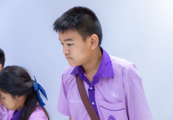 ภาพกิจกรรม คณะวิทยาศาสตร์และเทคโนโลยี มหาวิทยาลัยราชภัฏกำแพงเพชร ร่วมกับโรงเรียนคลองขลุงราษฎร์รังสรรค์ กำหนดจัดกิจกรรมค่ายบูรณาการวิทยาศาสตร์ คณิตศาสตร์และเทคโนโลยีเพื่อส่งเสริมนักเรียนในโครงการห้องเรียนพิเศษ (E-SMART) 