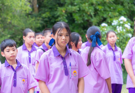 ภาพกิจกรรม คณะวิทยาศาสตร์และเทคโนโลยี มหาวิทยาลัยราชภัฏกำแพงเพชร ร่วมกับโรงเรียนคลองขลุงราษฎร์รังสรรค์ กำหนดจัดกิจกรรมค่ายบูรณาการวิทยาศาสตร์ คณิตศาสตร์และเทคโนโลยีเพื่อส่งเสริมนักเรียนในโครงการห้องเรียนพิเศษ (E-SMART) 