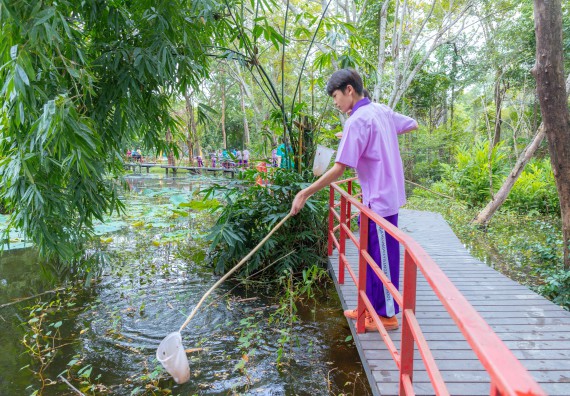 ภาพกิจกรรม คณะวิทยาศาสตร์และเทคโนโลยี มหาวิทยาลัยราชภัฏกำแพงเพชร ร่วมกับโรงเรียนคลองขลุงราษฎร์รังสรรค์ กำหนดจัดกิจกรรมค่ายบูรณาการวิทยาศาสตร์ คณิตศาสตร์และเทคโนโลยีเพื่อส่งเสริมนักเรียนในโครงการห้องเรียนพิเศษ (E-SMART) 