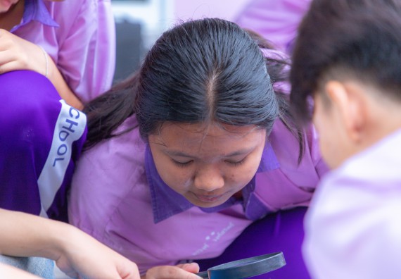 ภาพกิจกรรม คณะวิทยาศาสตร์และเทคโนโลยี มหาวิทยาลัยราชภัฏกำแพงเพชร ร่วมกับโรงเรียนคลองขลุงราษฎร์รังสรรค์ กำหนดจัดกิจกรรมค่ายบูรณาการวิทยาศาสตร์ คณิตศาสตร์และเทคโนโลยีเพื่อส่งเสริมนักเรียนในโครงการห้องเรียนพิเศษ (E-SMART) 