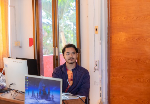 ภาพกิจกรรม  คณะวิทยาศาสตร์และเทคโนโลยี มหาวิทยาลัยราชภัฏกําแพงเพชร จัดกิจกรรมอบรมเชิงปฏิบัติการ เรื่อง การพัฒนาทักษะสะเต็ม ผ่าน Roblox ตามโครงการการพัฒนานวัตกรรมด้านสะเต็ม