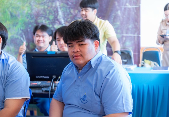 ภาพกิจกรรม  คณะวิทยาศาสตร์และเทคโนโลยี มหาวิทยาลัยราชภัฏกําแพงเพชร จัดกิจกรรมอบรมเชิงปฏิบัติการ เรื่อง การพัฒนาทักษะสะเต็ม ผ่าน Roblox ตามโครงการการพัฒนานวัตกรรมด้านสะเต็ม