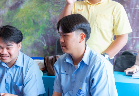 ภาพกิจกรรม  คณะวิทยาศาสตร์และเทคโนโลยี มหาวิทยาลัยราชภัฏกําแพงเพชร จัดกิจกรรมอบรมเชิงปฏิบัติการ เรื่อง การพัฒนาทักษะสะเต็ม ผ่าน Roblox ตามโครงการการพัฒนานวัตกรรมด้านสะเต็ม