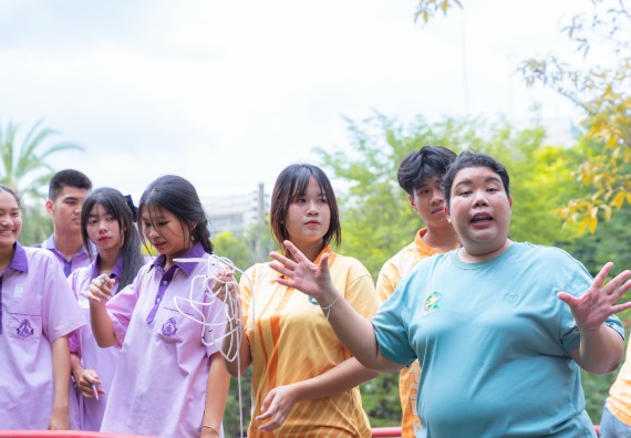 ภาพกิจกรรม คณะวิทยาศาสตร์และเทคโนโลยี มหาวิทยาลัยราชภัฏกำแพงเพชร ร่วมกับโรงเรียนคลองขลุงราษฎร์รังสรรค์ กำหนดจัดกิจกรรมค่ายบูรณาการวิทยาศาสตร์ คณิตศาสตร์และเทคโนโลยีเพื่อส่งเสริมนักเรียนในโครงการห้องเรียนพิเศษ (E-SMART) 