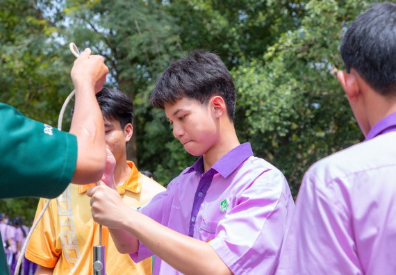 ภาพกิจกรรม คณะวิทยาศาสตร์และเทคโนโลยี มหาวิทยาลัยราชภัฏกำแพงเพชร ร่วมกับโรงเรียนคลองขลุงราษฎร์รังสรรค์ กำหนดจัดกิจกรรมค่ายบูรณาการวิทยาศาสตร์ คณิตศาสตร์และเทคโนโลยีเพื่อส่งเสริมนักเรียนในโครงการห้องเรียนพิเศษ (E-SMART) 