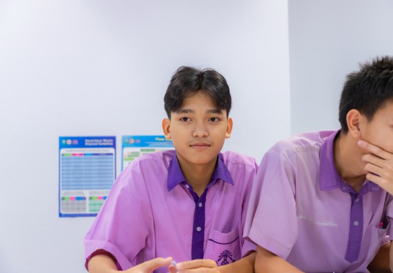 ภาพกิจกรรม คณะวิทยาศาสตร์และเทคโนโลยี มหาวิทยาลัยราชภัฏกำแพงเพชร ร่วมกับโรงเรียนคลองขลุงราษฎร์รังสรรค์ กำหนดจัดกิจกรรมค่ายบูรณาการวิทยาศาสตร์ คณิตศาสตร์และเทคโนโลยีเพื่อส่งเสริมนักเรียนในโครงการห้องเรียนพิเศษ (E-SMART) 