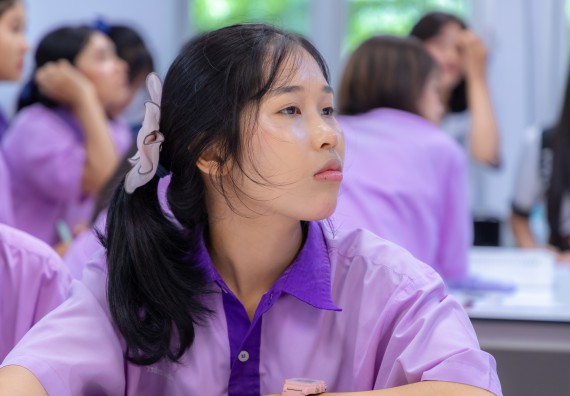 ภาพกิจกรรม คณะวิทยาศาสตร์และเทคโนโลยี มหาวิทยาลัยราชภัฏกำแพงเพชร ร่วมกับโรงเรียนคลองขลุงราษฎร์รังสรรค์ กำหนดจัดกิจกรรมค่ายบูรณาการวิทยาศาสตร์ คณิตศาสตร์และเทคโนโลยีเพื่อส่งเสริมนักเรียนในโครงการห้องเรียนพิเศษ (E-SMART) 