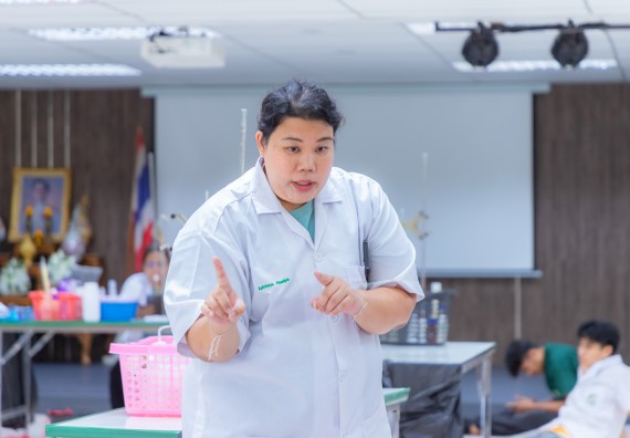 ภาพกิจกรรม คณะวิทยาศาสตร์และเทคโนโลยี มหาวิทยาลัยราชภัฏกำแพงเพชร ร่วมกับโรงเรียนคลองขลุงราษฎร์รังสรรค์ กำหนดจัดกิจกรรมค่ายบูรณาการวิทยาศาสตร์ คณิตศาสตร์และเทคโนโลยีเพื่อส่งเสริมนักเรียนในโครงการห้องเรียนพิเศษ (E-SMART) 