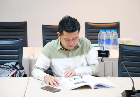 ภาพกิจกรรม  สาขาวิชาคณิตศาสตร์ คณะวิทยาศาสตร์และเทคโนโลยี มหาวิทยาลัยราชภัฏกำแพงเพชร จัดกิจกรรมตรวจประเมินคุณภาพการศึกษาภายใน ระดับหลักสูตร ตามเกณฑ์ AUN-QA สาขาวิชาคณิตศาสตร์