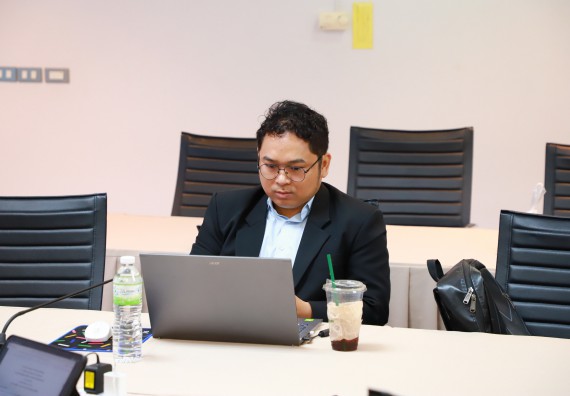 ภาพกิจกรรม  สาขาวิชาคณิตศาสตร์ คณะวิทยาศาสตร์และเทคโนโลยี มหาวิทยาลัยราชภัฏกำแพงเพชร จัดกิจกรรมตรวจประเมินคุณภาพการศึกษาภายใน ระดับหลักสูตร ตามเกณฑ์ AUN-QA สาขาวิชาคณิตศาสตร์