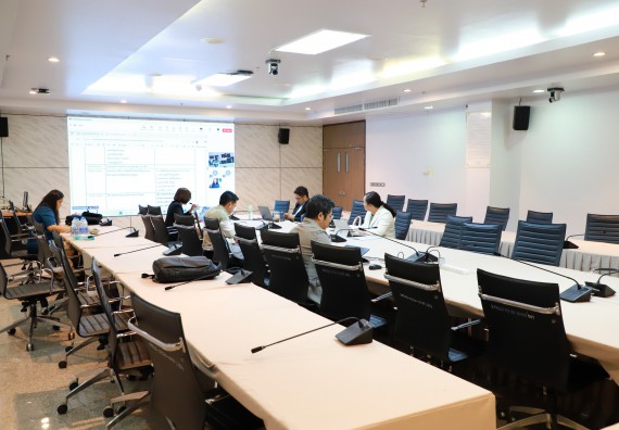 ภาพกิจกรรม  สาขาวิชาคณิตศาสตร์ คณะวิทยาศาสตร์และเทคโนโลยี มหาวิทยาลัยราชภัฏกำแพงเพชร จัดกิจกรรมตรวจประเมินคุณภาพการศึกษาภายใน ระดับหลักสูตร ตามเกณฑ์ AUN-QA สาขาวิชาคณิตศาสตร์